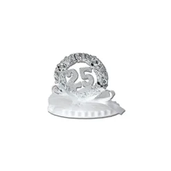 MALLARD FERRIERE Figurine Anniversaire de Mariage Noces d'Argent 7,5 cm* Décoration Gâteau
