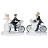 MALLARD FERRIERE Figurine Mariage Couple à Vélo 13 cm (x2)* Décoration Gâteau