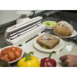 WRAPMASTER Film Alimentaire 225m Dévidoir Compact (x3)* Recharges