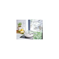 KITCHENAID FIN DE SERIE Casserole Émaillée 20cm Crème* Casseroles