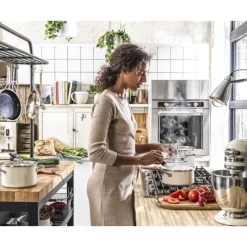 KITCHENAID FIN DE SERIE Casserole Émaillée 20cm Crème* Casseroles