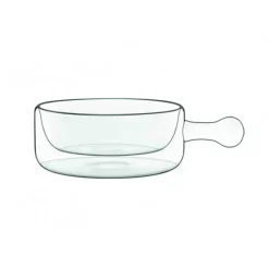 LUIGI BORMIOLI FIN DE SERIE Casserole Verre Double Paroi 25 cl (x2) THERMIC GLASS* Servir, Présenter