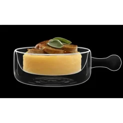 LUIGI BORMIOLI FIN DE SERIE Casserole Verre Double Paroi 25 cl (x2) THERMIC GLASS* Servir, Présenter
