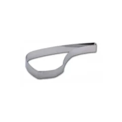 GOBEL FIN DE SERIE Cercle Inox Côte d'Agneau 14 x 4,5 cm x H 1,5 cm* Cercle À Patisserie