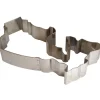 GOBEL FIN DE SERIE Cercle Inox Pays Canada 25 x 13 cm x H 4,5 cm* Cercle À Patisserie