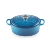 LE CREUSET FIN DE SERIE Cocotte en fonte Ovale 29 cm Marseille Signature* Cocotte En Fonte