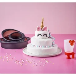MASTRAD FIN DE SERIE Coffret Gâteau Licorne* Moule Silicone|Moules À Gâteaux