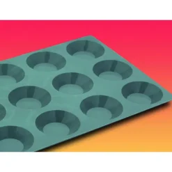 DE BUYER FIN DE SERIE Elastomoule tartelettes - 15 empreintes 30 x 17,6 cm - Silicone* Moule Silicone|Moules À Gâteaux