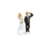 CUISINEADDICT FIN DE SERIE Figurine Mariage Accro au Téléphone 15 cm* Décoration Gâteau
