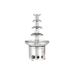 CUISINEADDICT FIN DE SERIE Fontaine à Chocolat Professionnelle GM 60 Inox 4 Cascades* Fontaine À Chocolat