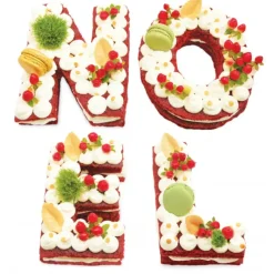SCRAPCOOKING FIN DE SERIE Kit Letter Cake Noël* Ustensiles Décor Gâteau