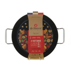 DE BUYER FIN DE SERIE Plat à Légumes Perforé Ø 28 cm Outdoor* Poêles