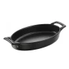 REVOL FIN DE SERIE Plat Ovale Noir 20x12,5 cm Belle Cuisine* Plat De Cuisson