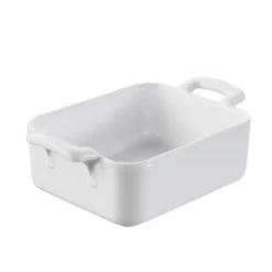 REVOL FIN DE SERIE Ramequin Rectangulaire Blanc 12x10 cm Belle Cuisine* Servir, Présenter