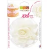 SCRAPCOOKING Fleur Azyme Blanc XXL 10cm* Décoration Comestible