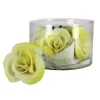 MALLARD FERRIERE Fleur en sucre Roses - nuancées Jaune Ø5 cm (x5) Mallard Ferrière* Décoration Comestible