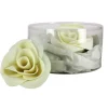 MALLARD FERRIERE Fleur en sucre Roses blanches Ø 6 cm (x3) Mallard Ferrière* Décoration Comestible
