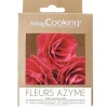 SCRAPCOOKING Fleurs Azyme Roses Royales Rouges (x3)* Décoration Comestible