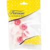 FLORENSUC Fleurs de Jonquille rose x5 - en Azyme* Décoration Comestible