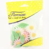 FLORENSUC Fleurs de Marguerites roses et blanches x12 - en Azyme* Décoration Comestible