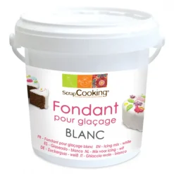 SCRAPCOOKING Fondant pour Glaçage Blanc 500g* Nappages Et Glaçages