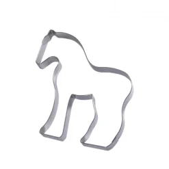 GOBEL Forme grand sablé Cheval inox Moule - Découpoir* Cercle À Patisserie
