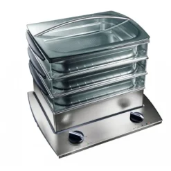 DEJELIN Four Vapeur en Inox BIO PUR* Cuiseur Vapeur