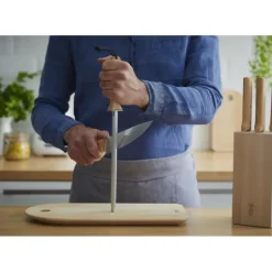 OPINEL Fusil à Aiguiser Mèche Diamant 25 cm* Affûtage Aiguiseur