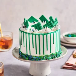 FUNCAKES Glaçage Choco Drip Vert Foncé 180 g* Nappages Et Glaçages