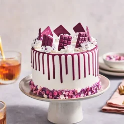 FUNCAKES Glaçage Choco Drip Violet Royal 180 g* Nappages Et Glaçages