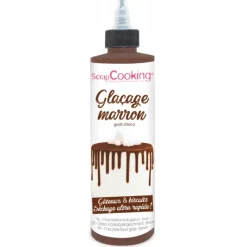 SCRAPCOOKING Glaçage Marron goût Chocolat 130 g* Nappages Et Glaçages