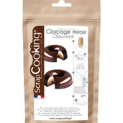 SCRAPCOOKING Glaçage Miroir Chocolat 220 g* Nappages Et Glaçages