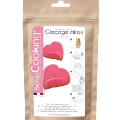 SCRAPCOOKING Glaçage Miroir Rose 220 g* Nappages Et Glaçages