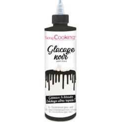 SCRAPCOOKING Glaçage Noir Goût Chocolat 130 g* Nappages Et Glaçages