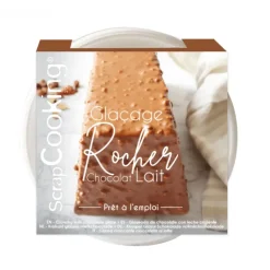 SCRAPCOOKING Glaçage Rocher Chocolat Au Lait 400 g* Nappages Et Glaçages