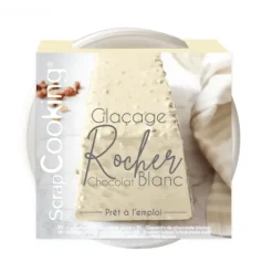 SCRAPCOOKING Glaçage Rocher Chocolat Blanc 400 g* Nappages Et Glaçages