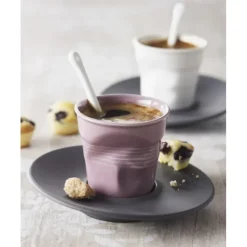 REVOL Gobelet Froissé Blanc 8cl* Vaisselle