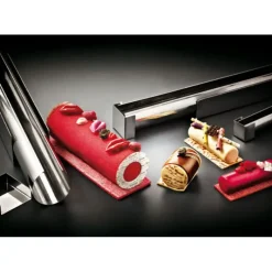 MATFER Gouttière à Bûche Inox 35 x 6 cm* Moules À Gâteaux