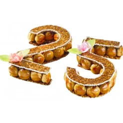 MALLARD FERRIERE Grand Emporte Pièce Inox Chiffre 0 32x18 cm* Cercle À Patisserie|Emporte Pièce - Découpoir Pâtisserie