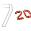 MALLARD FERRIERE Grand Emporte Pièce Inox Chiffre 7 32 x 19 cm* Cercle À Patisserie|Emporte Pièce - Découpoir Pâtisserie