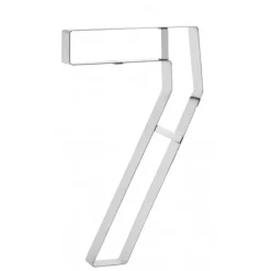 MALLARD FERRIERE Grand Emporte Pièce Inox Chiffre 7 32 x 19 cm* Cercle À Patisserie|Emporte Pièce - Découpoir Pâtisserie