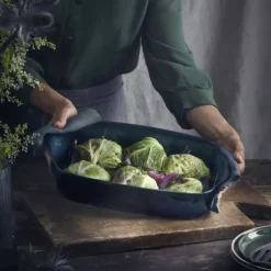 EMILE HENRY Grand Plat à Four Rectangulaire en Céramique 42,5 x 28 cm Belle-Île* Plat De Cuisson