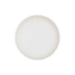 LE CREUSET Grande Assiette en Céramique Cocon 27 cm Meringue* Vaisselle