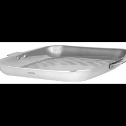 CRISTEL Grill Carré Casteline 30 cm Poignée Amovible Inox* Grills|Poêles
