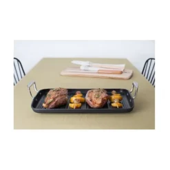 LE CREUSET Grill géantanti-adhérant 34 x 25 cm* Grills
