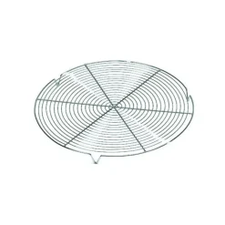 MATFER Grille Ronde avec pieds Chromée Ø 32 cm* Grille Pâtisserie
