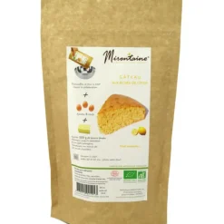 MIRONTAINE Gâteau BIO aux Eclats de Citron 306g* Produits Bio|Préparation Pâtisserie