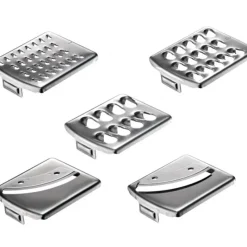 BAMIX Hachoir Multifonctions 1L SliceSy Rouge* Accessoire Mixeur, Batteur|Coupe Légume Électrique