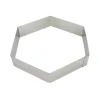 MALLARD FERRIERE Hexagone à Mousse Inox 24 cm x H 4,5 cm Mallard* Cercle À Patisserie