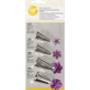 WILTON Kit 4 Douilles Pâtissières Inox Fleurs* Douilles Pâtisserie